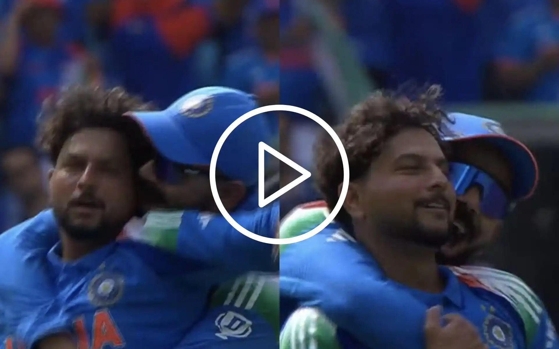 [Watch] Virat Kohli Almost Kisses Kuldeep In Front Of Anushka After Williamson’s Wicket